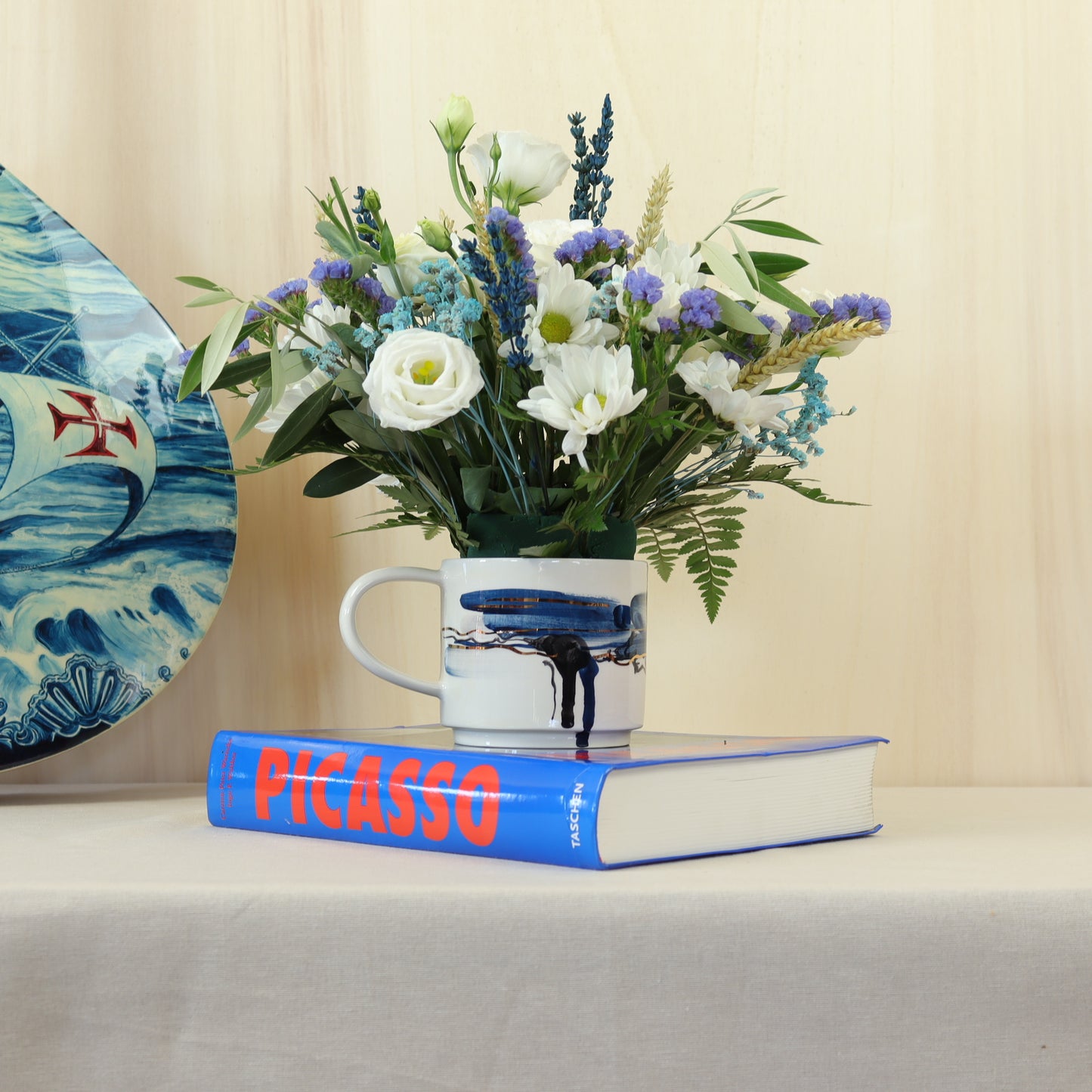caneca azul 337