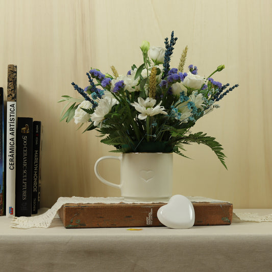 caneca corações 492