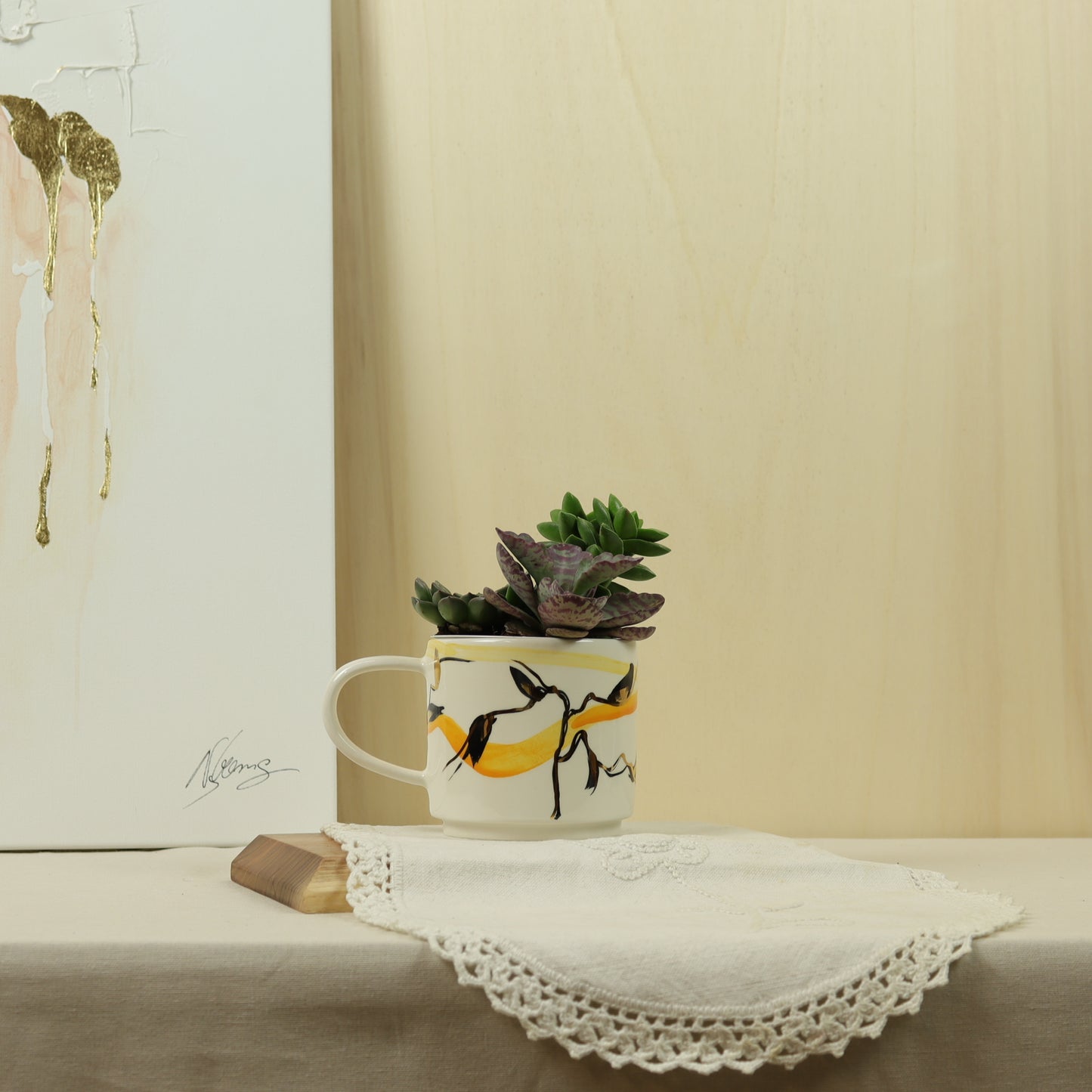 taza flores 592