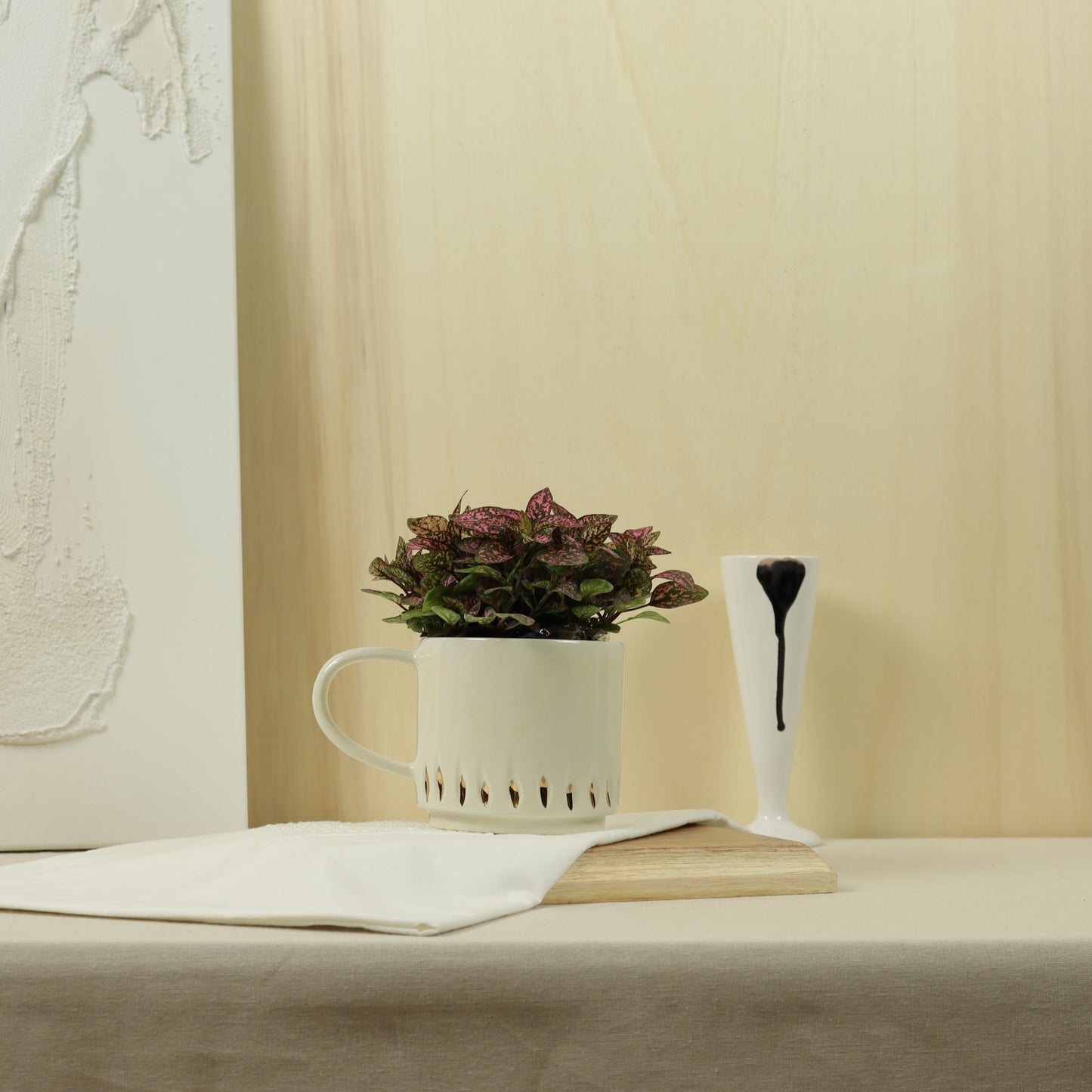 caneca floral 673