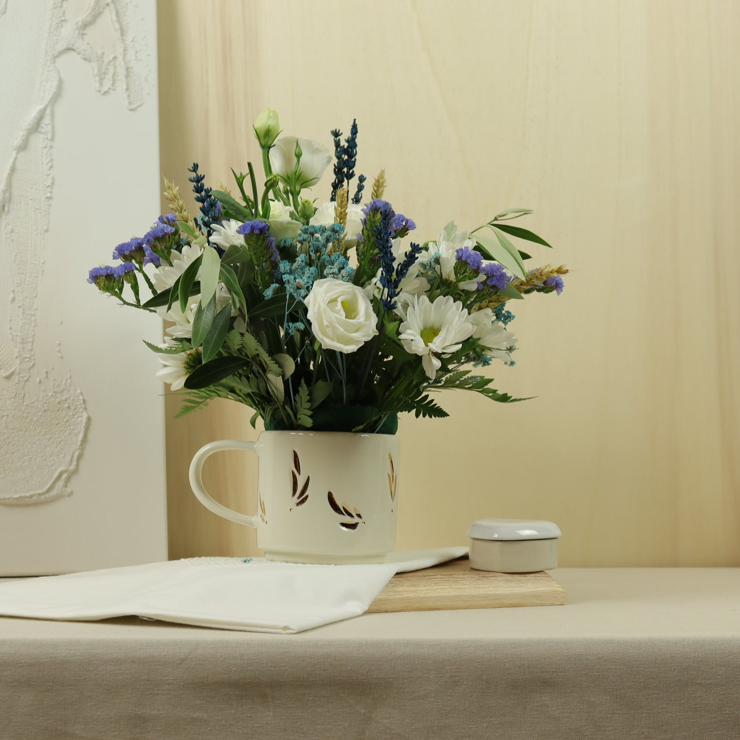 taza de flores 690