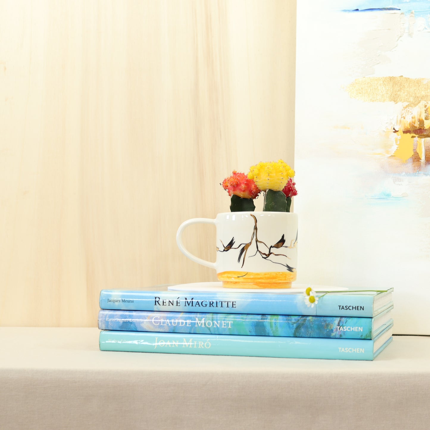 caneca flores 574