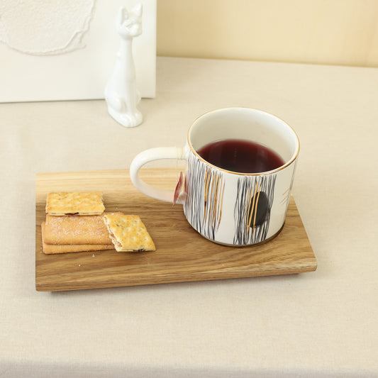 caneca abstrato preto 595