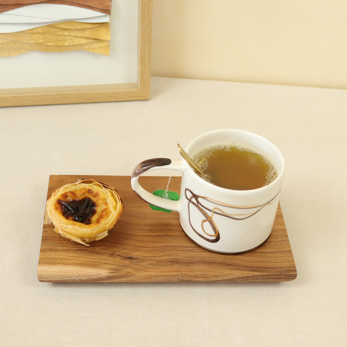 taza marrón 465