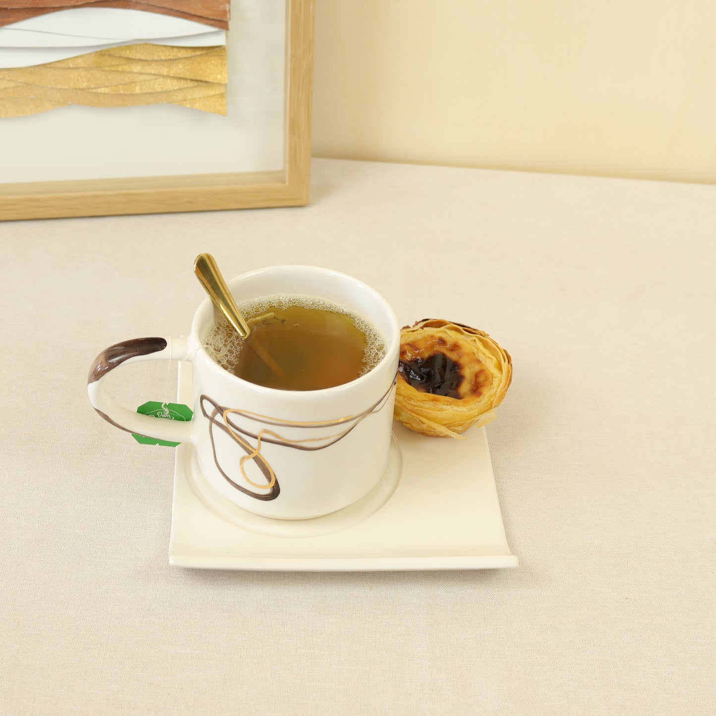 taza marrón 465