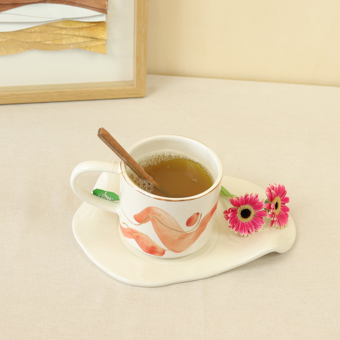 taza naranja 312