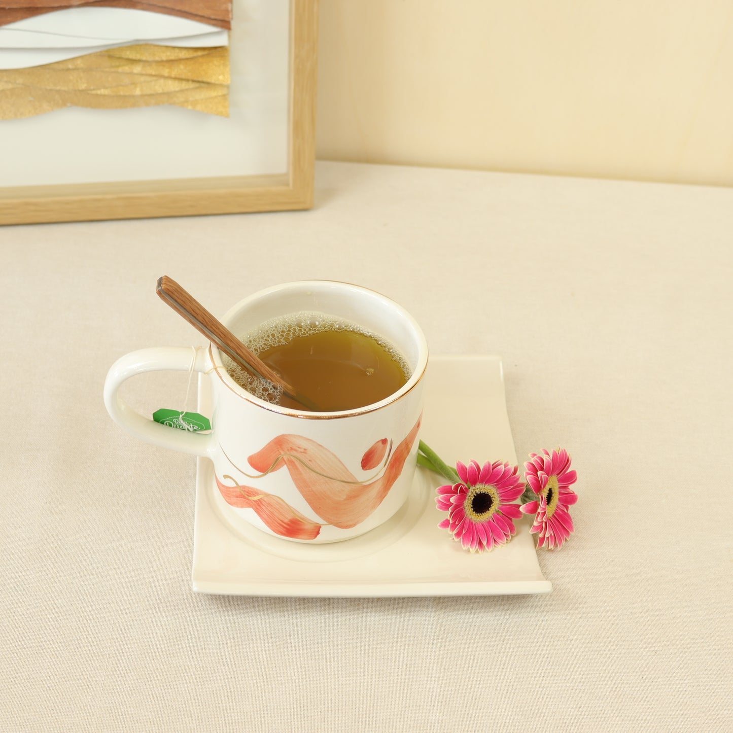 taza naranja 312