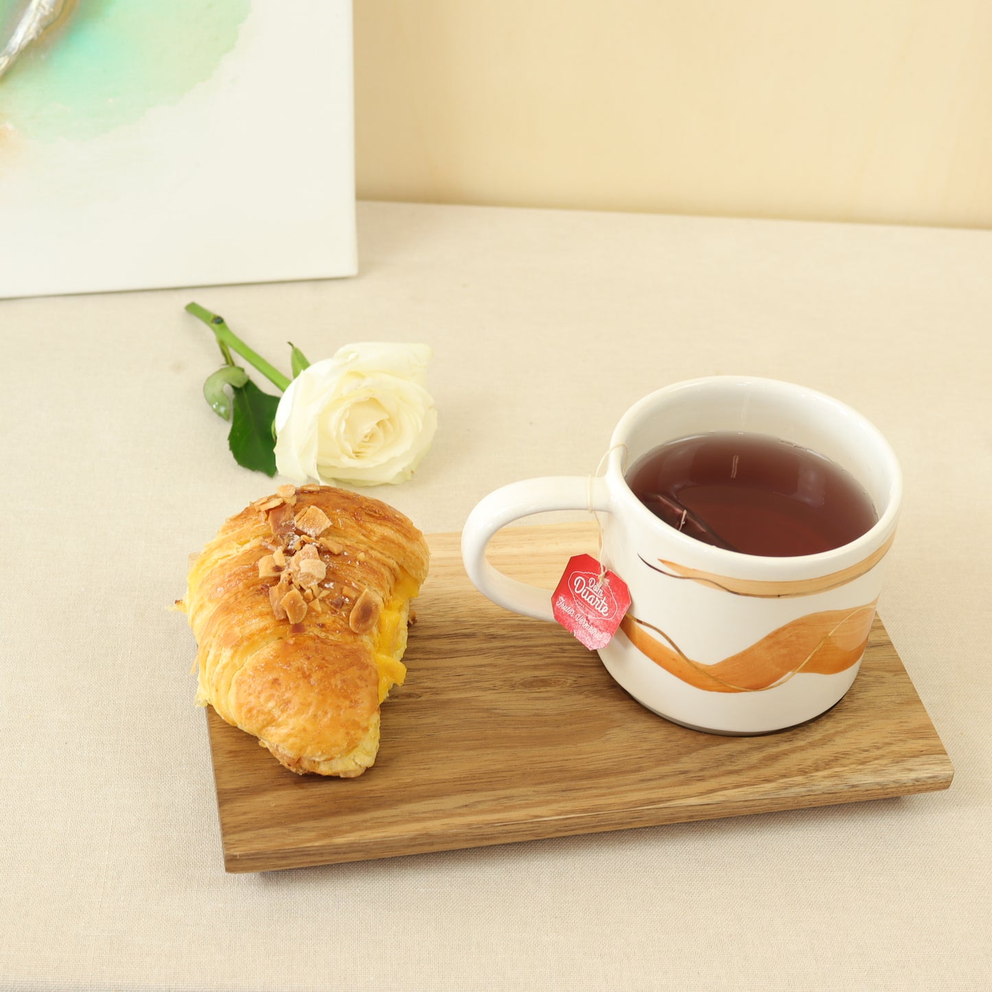 taza marrón 440