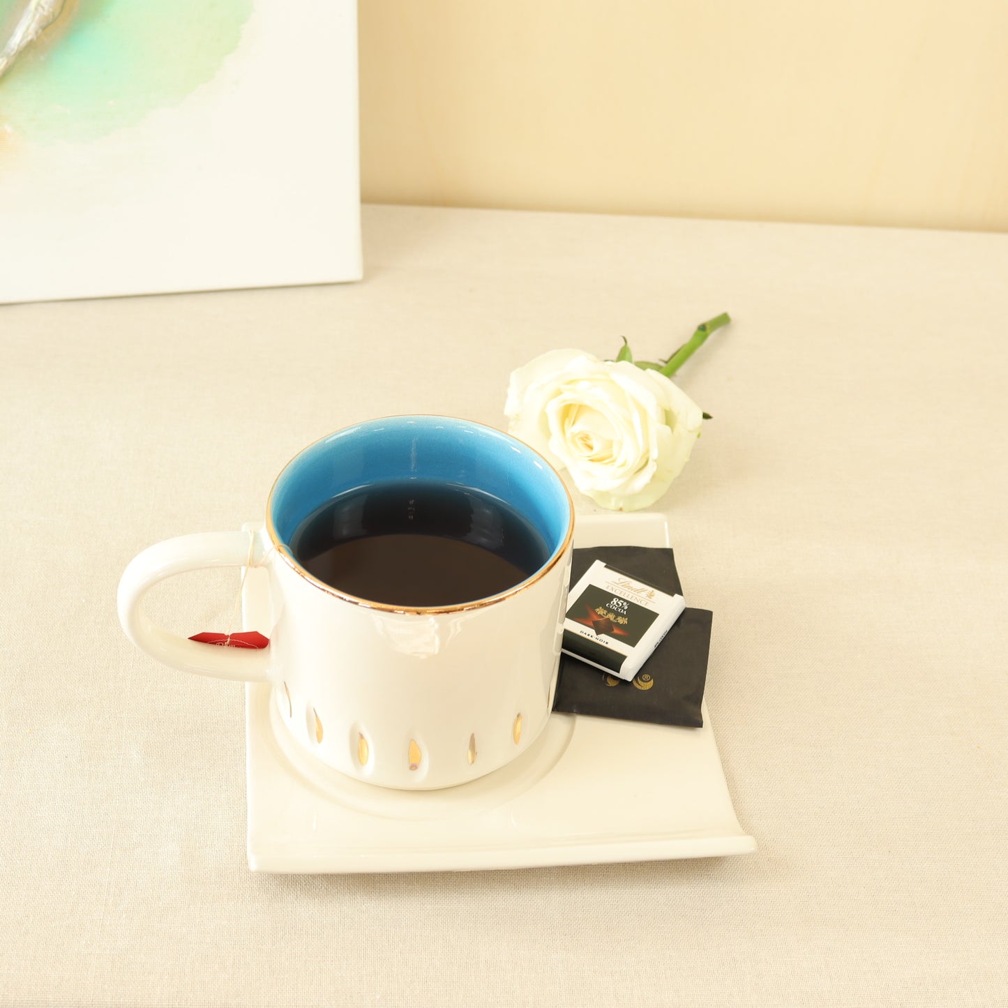 caneca floral 673