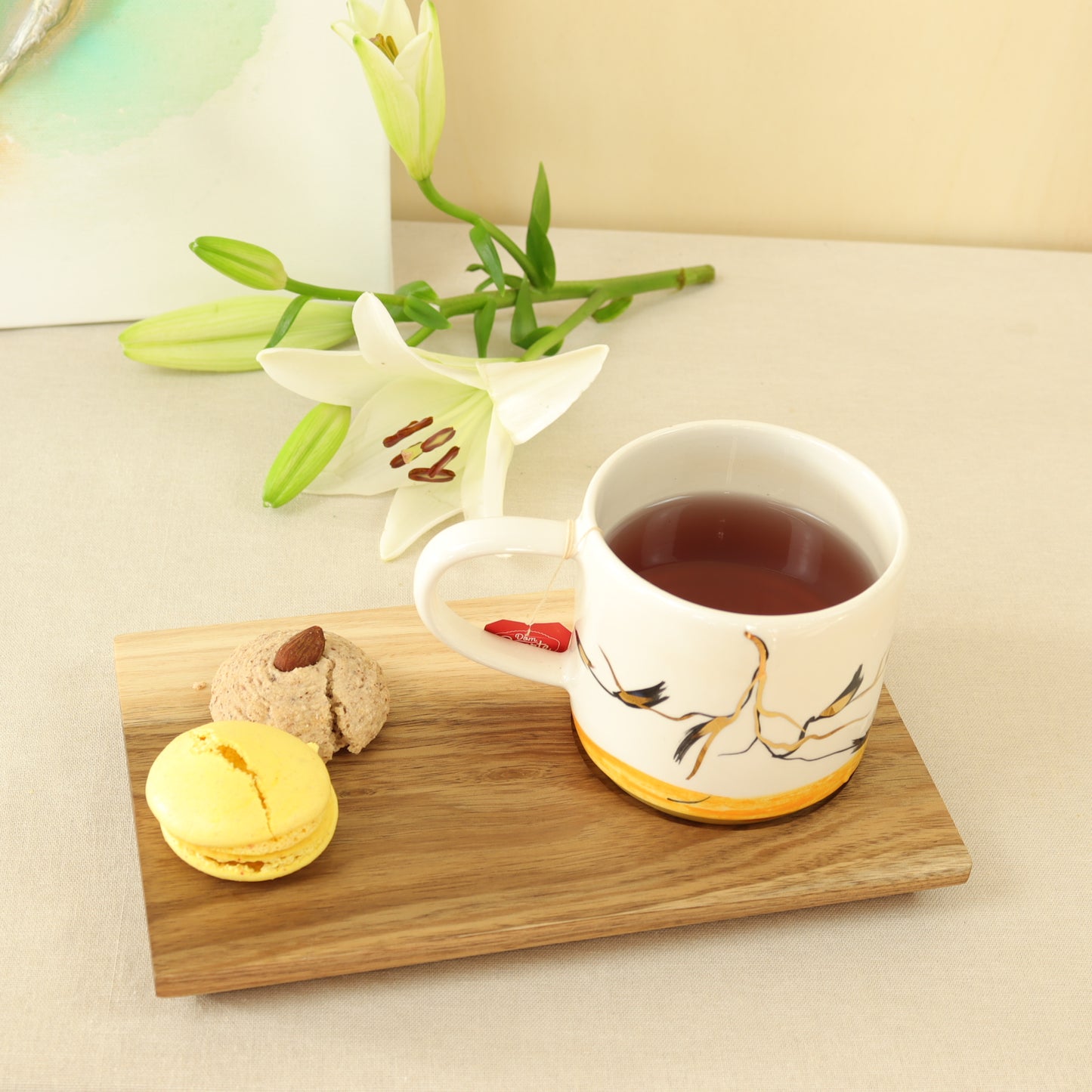 caneca flores 574