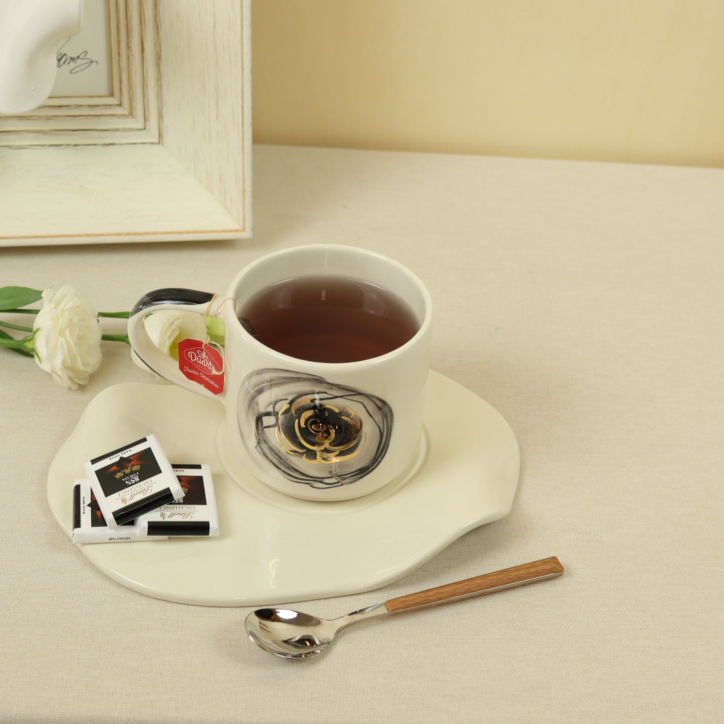 caneca flores 579