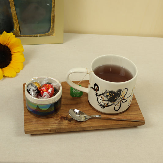 caneca abstrato preto 589