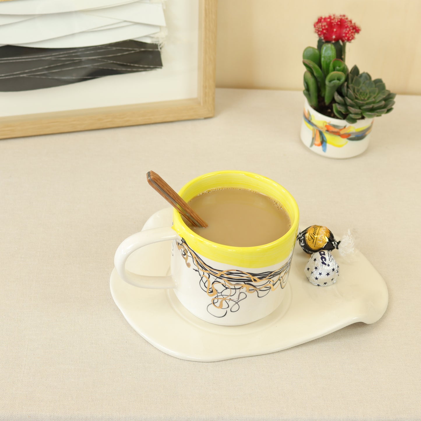 caneca amarela 521