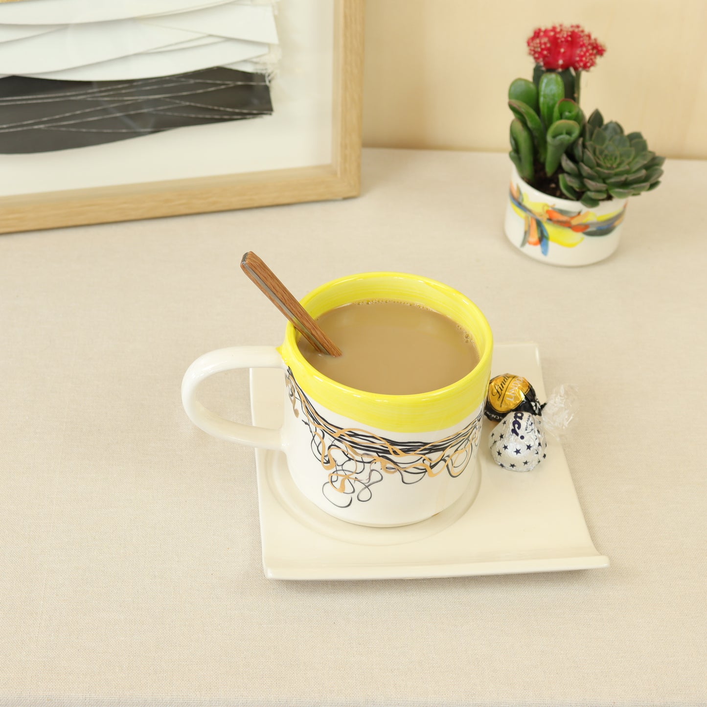 caneca amarela 521