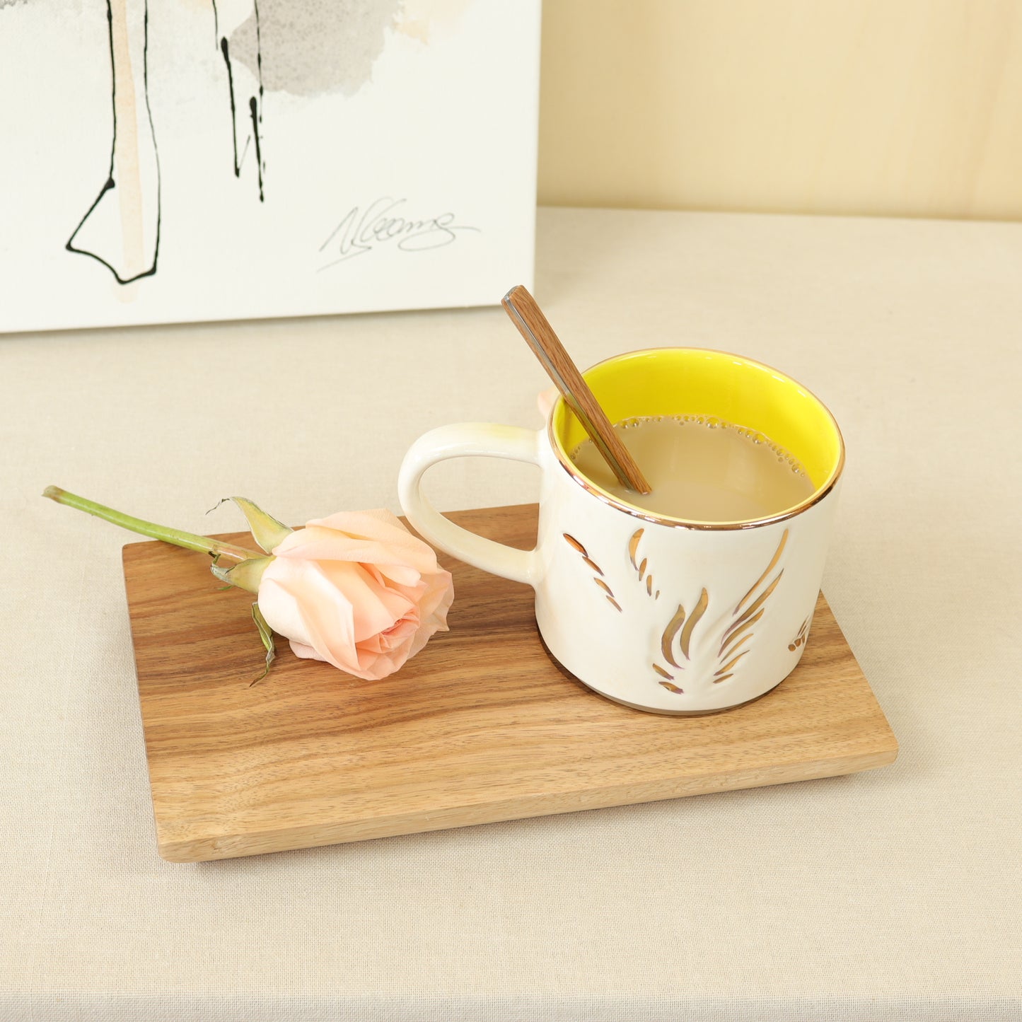 caneca flores 662