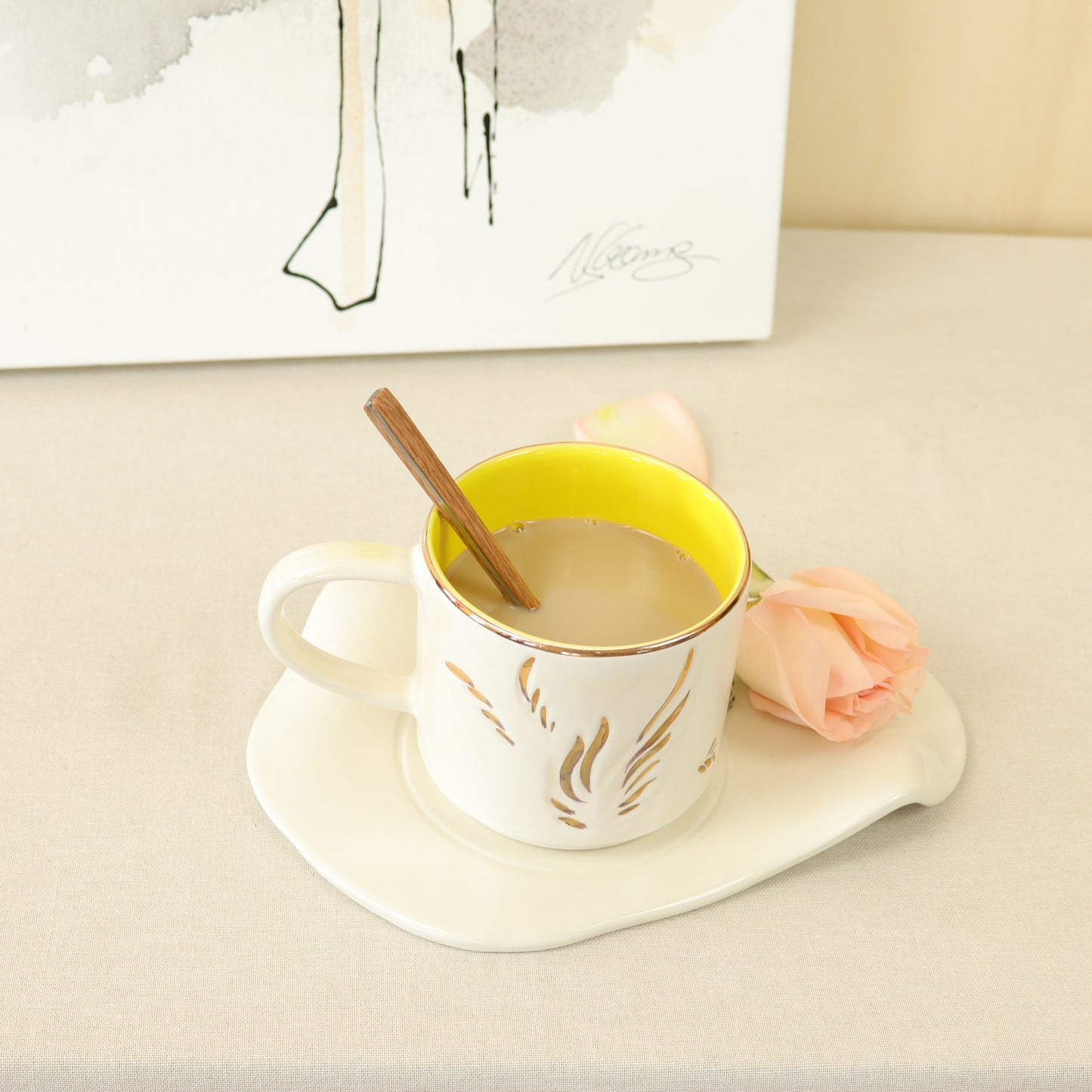 caneca flores 662