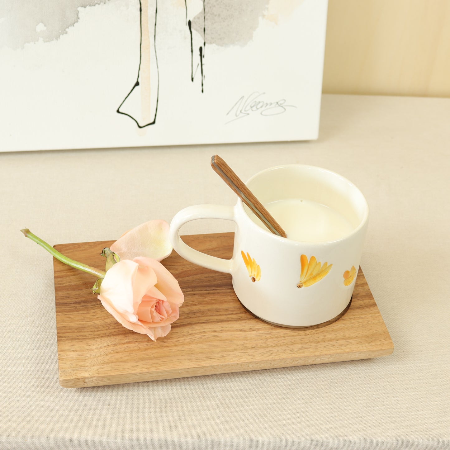 taza flores 712