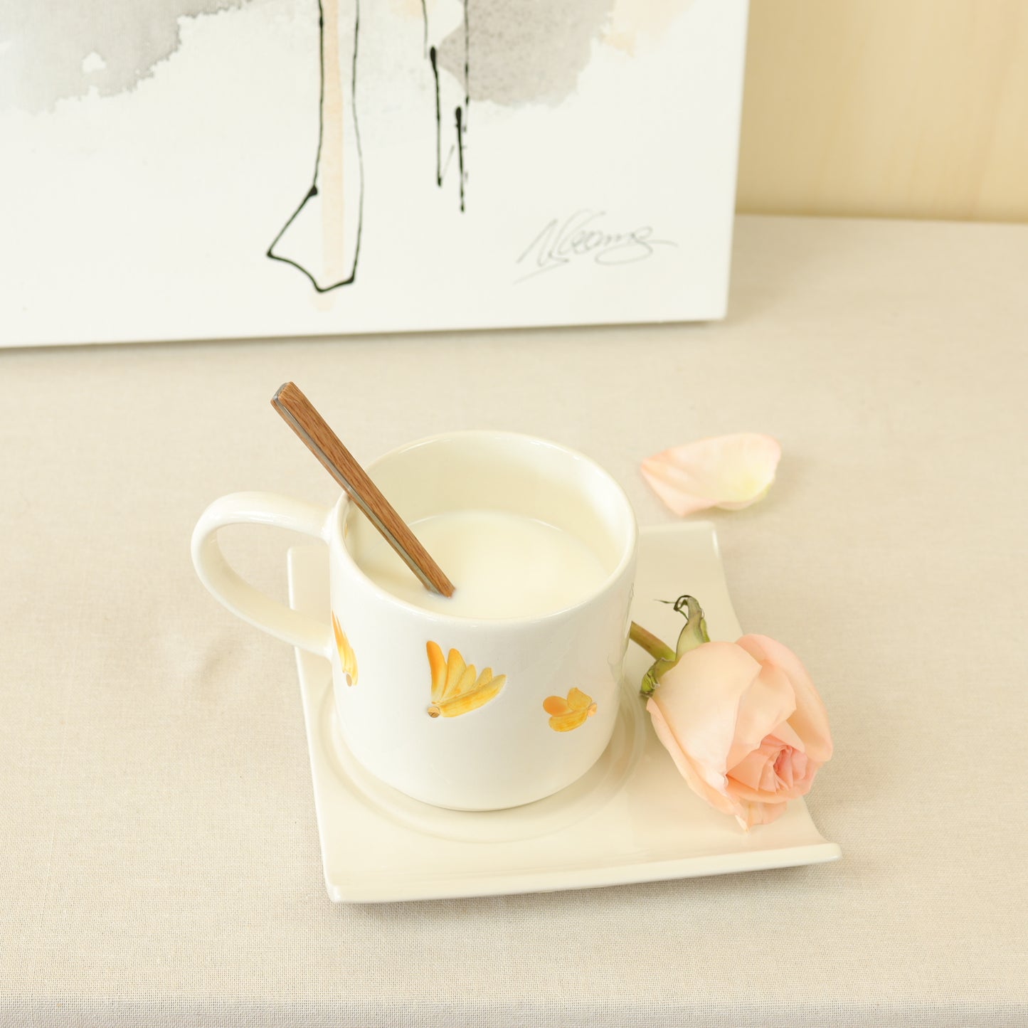 taza flores 712