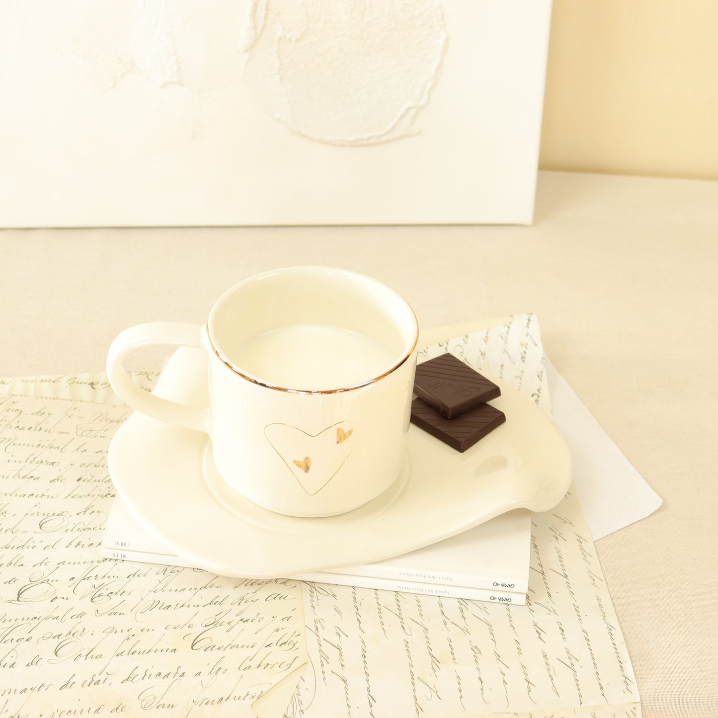 caneca corações 440