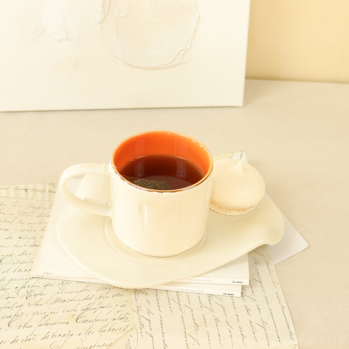 caneca flores 687