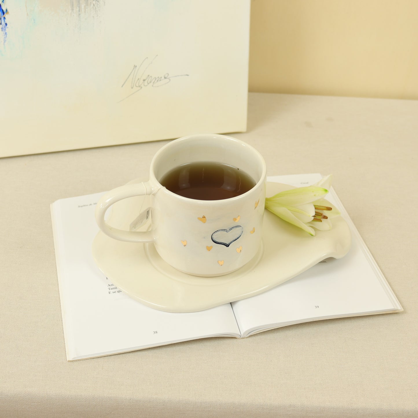 Taza de corazones 482