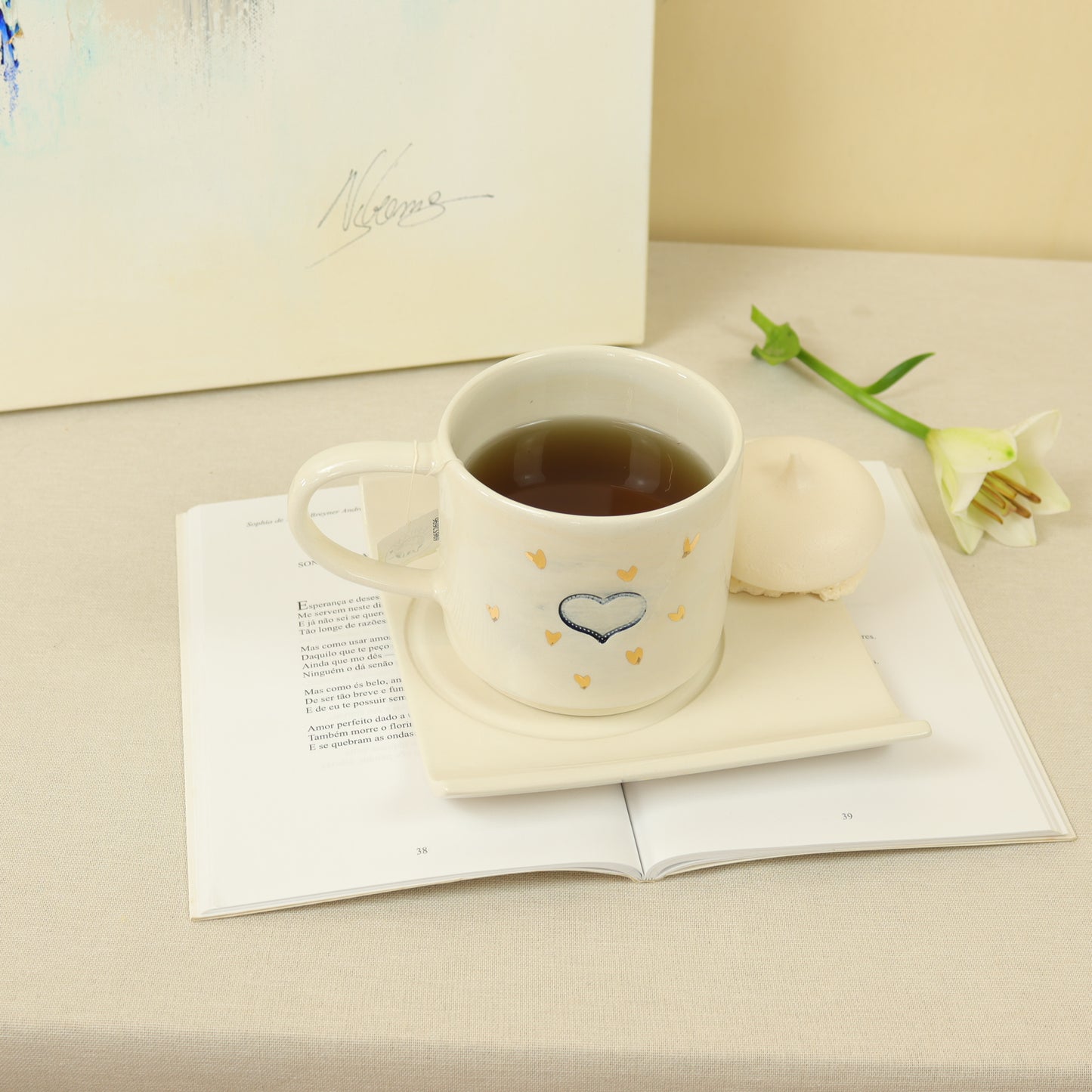 Taza de corazones 482