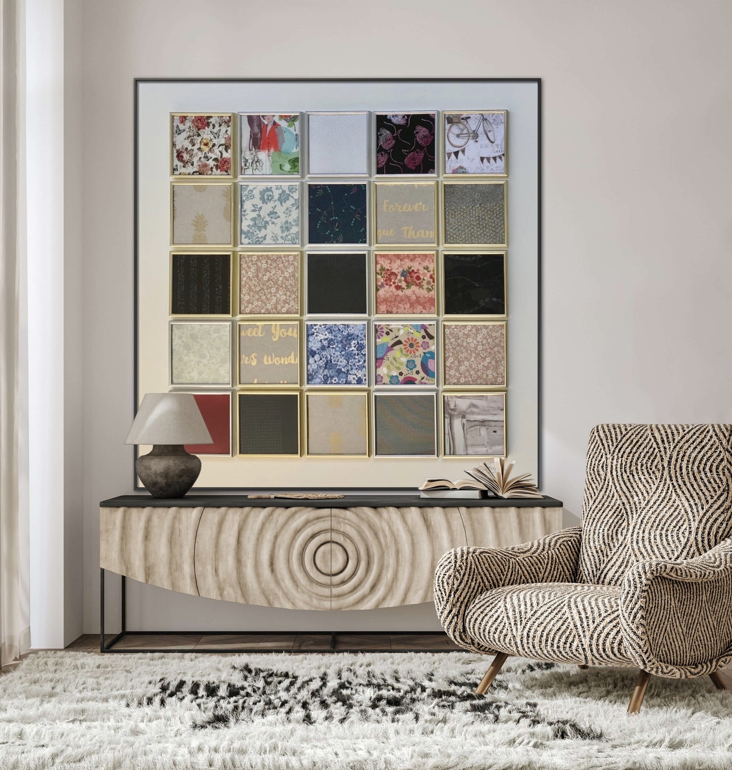 133 x 133 cm Rif.4617