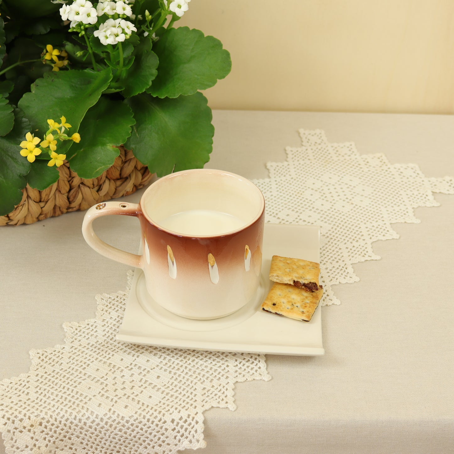 taza flores 686