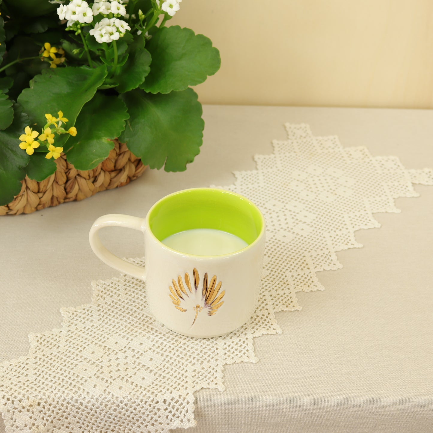 taza flores 698