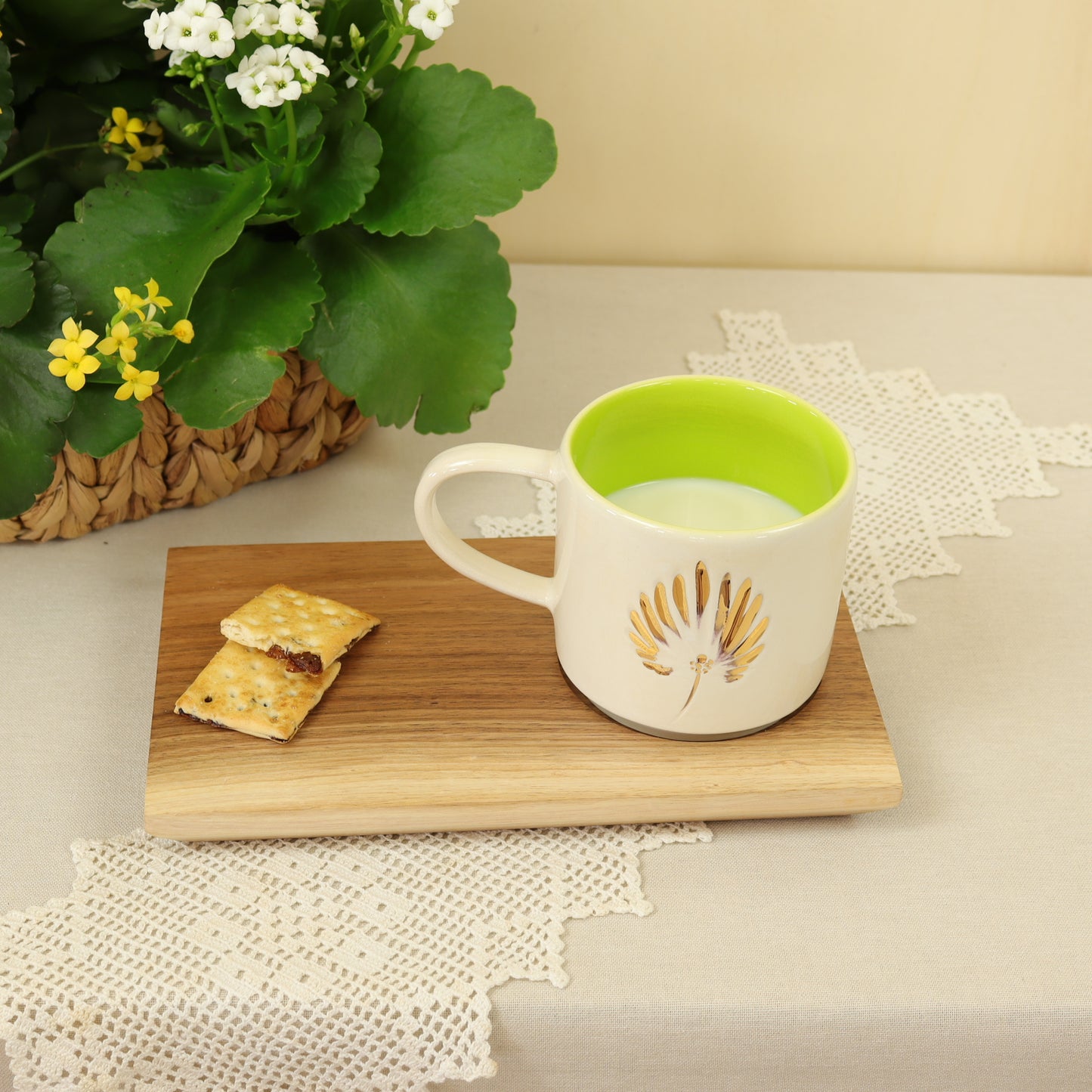 taza flores 698