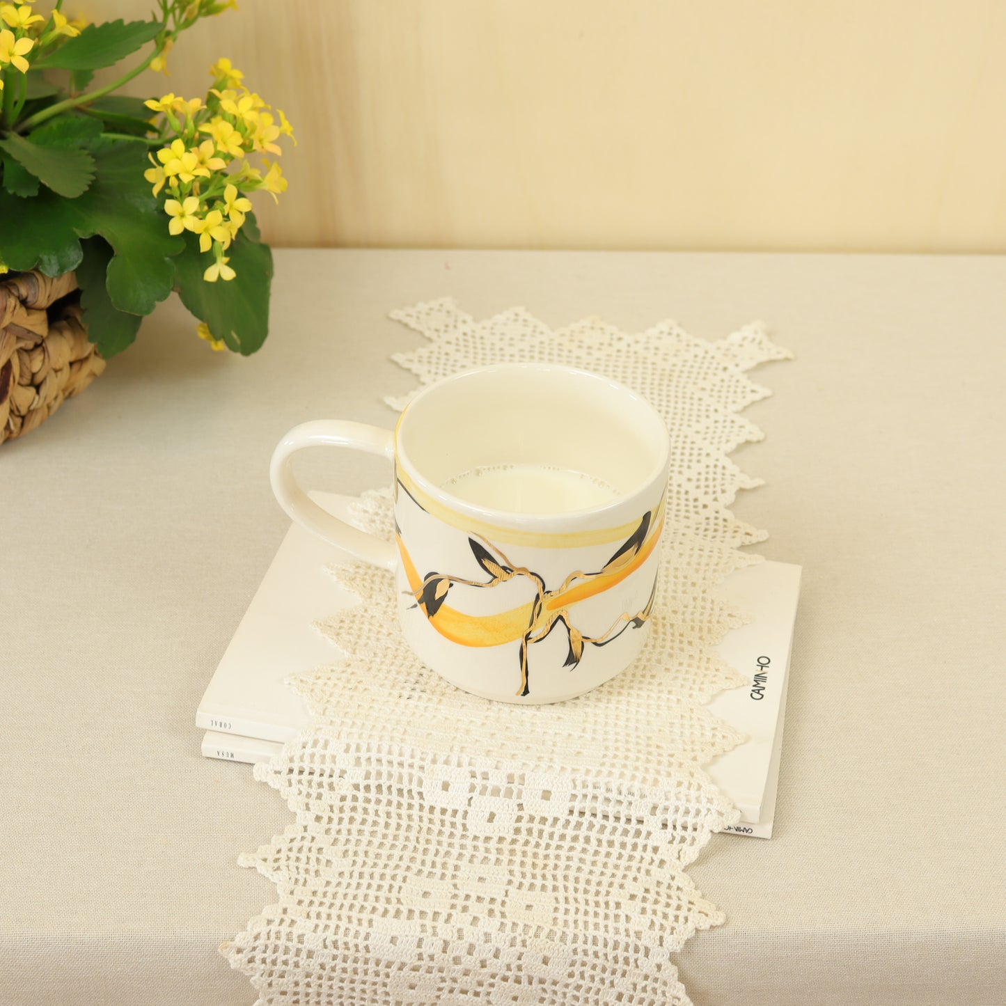 taza flores 592