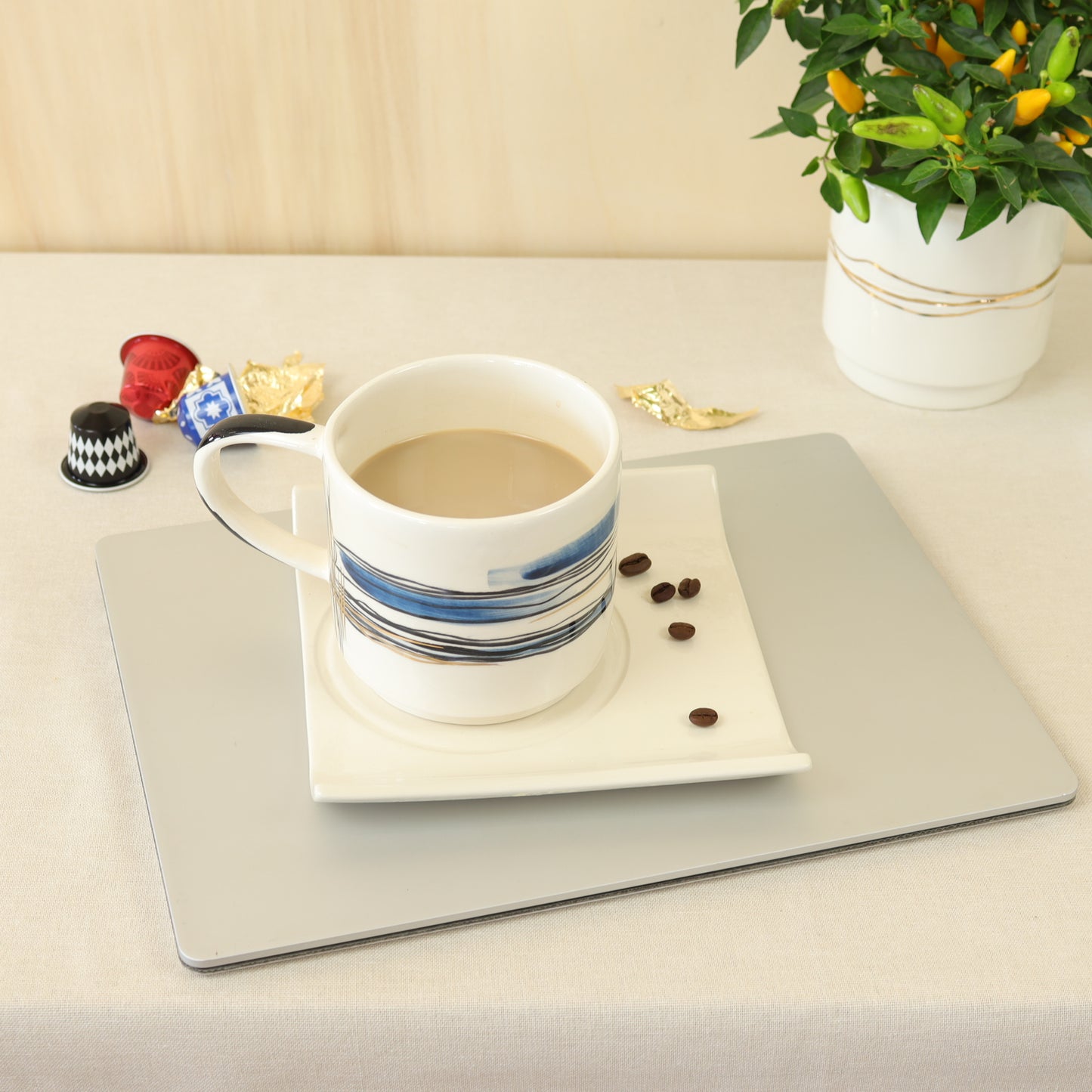 taza azul 546