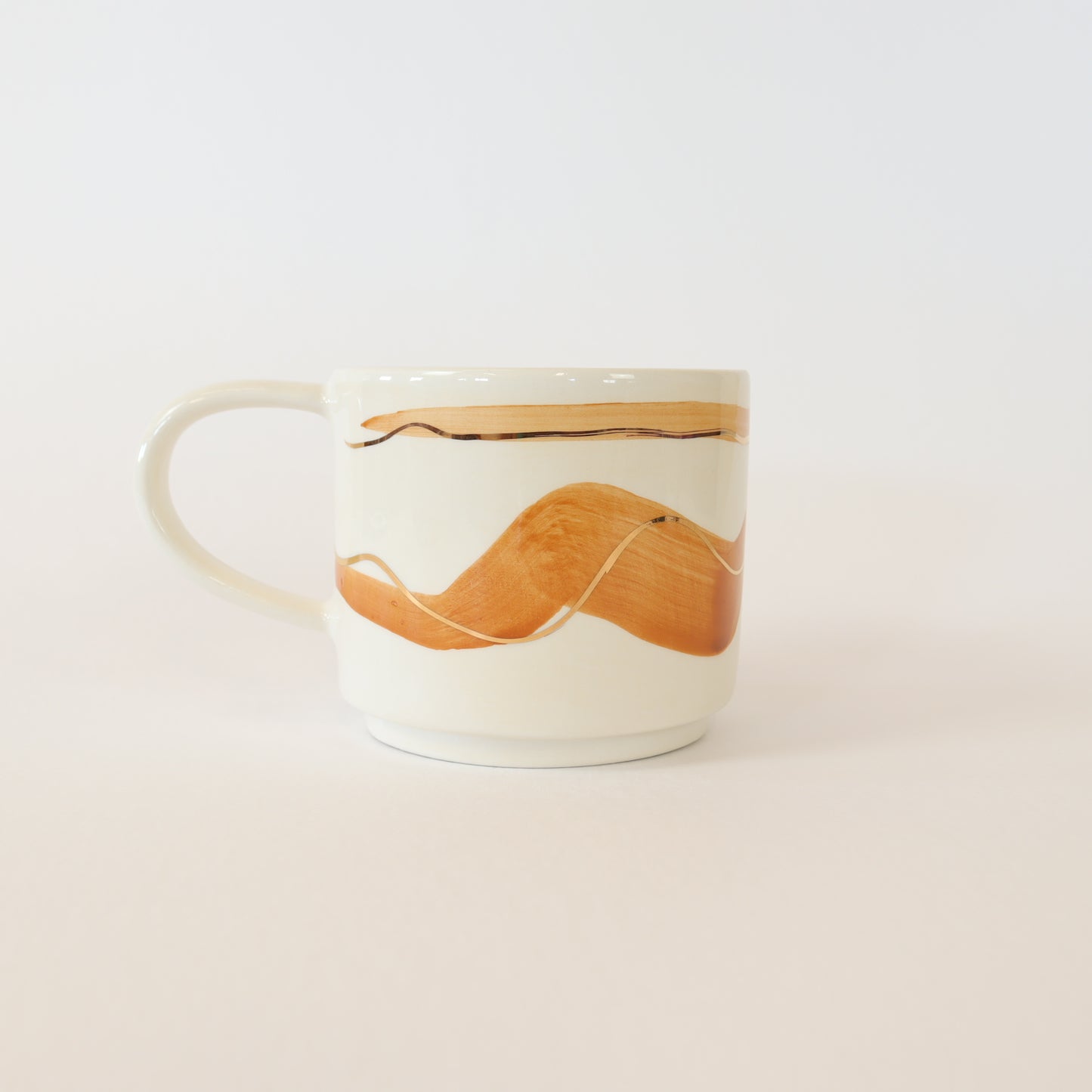 taza marrón 440