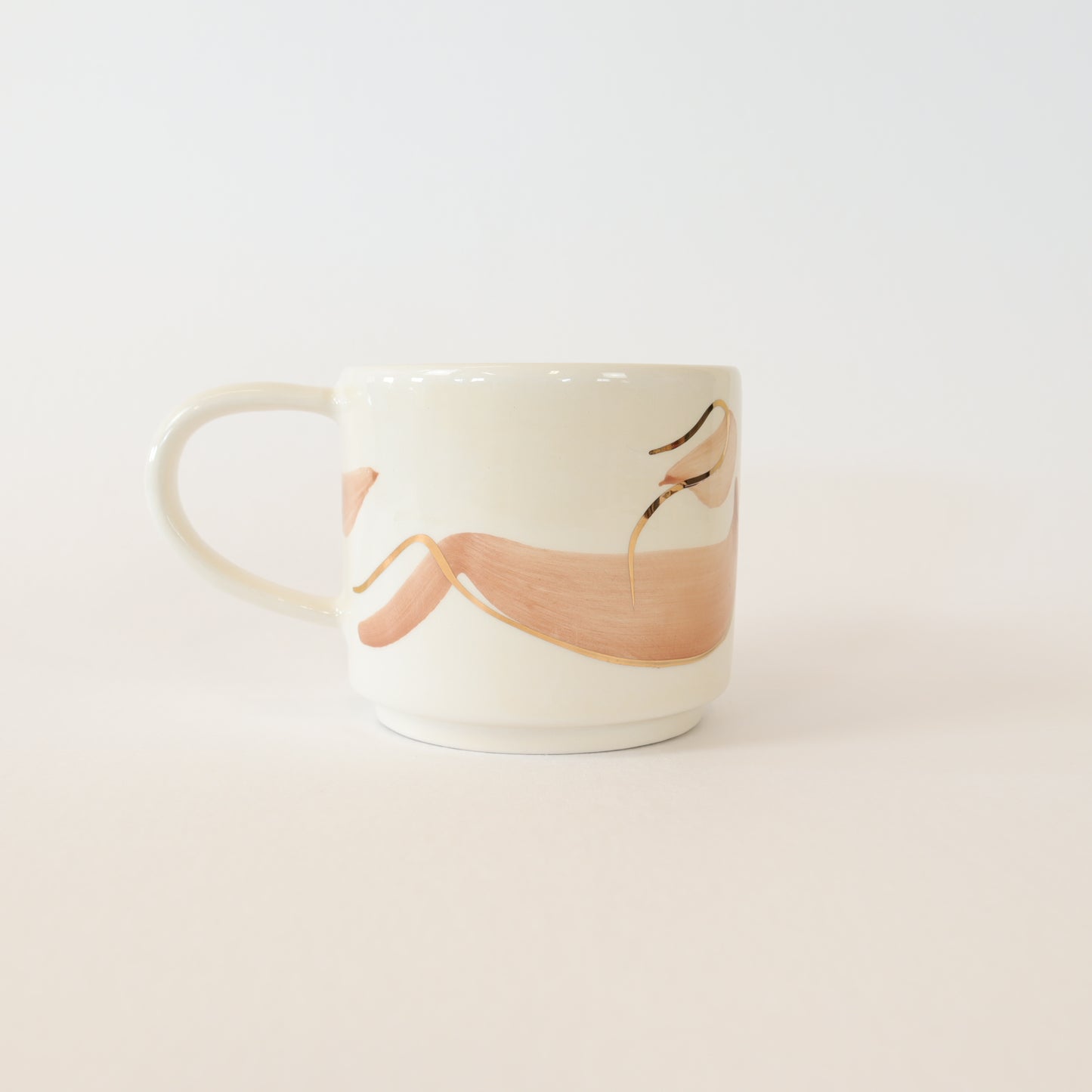 taza marrón 498