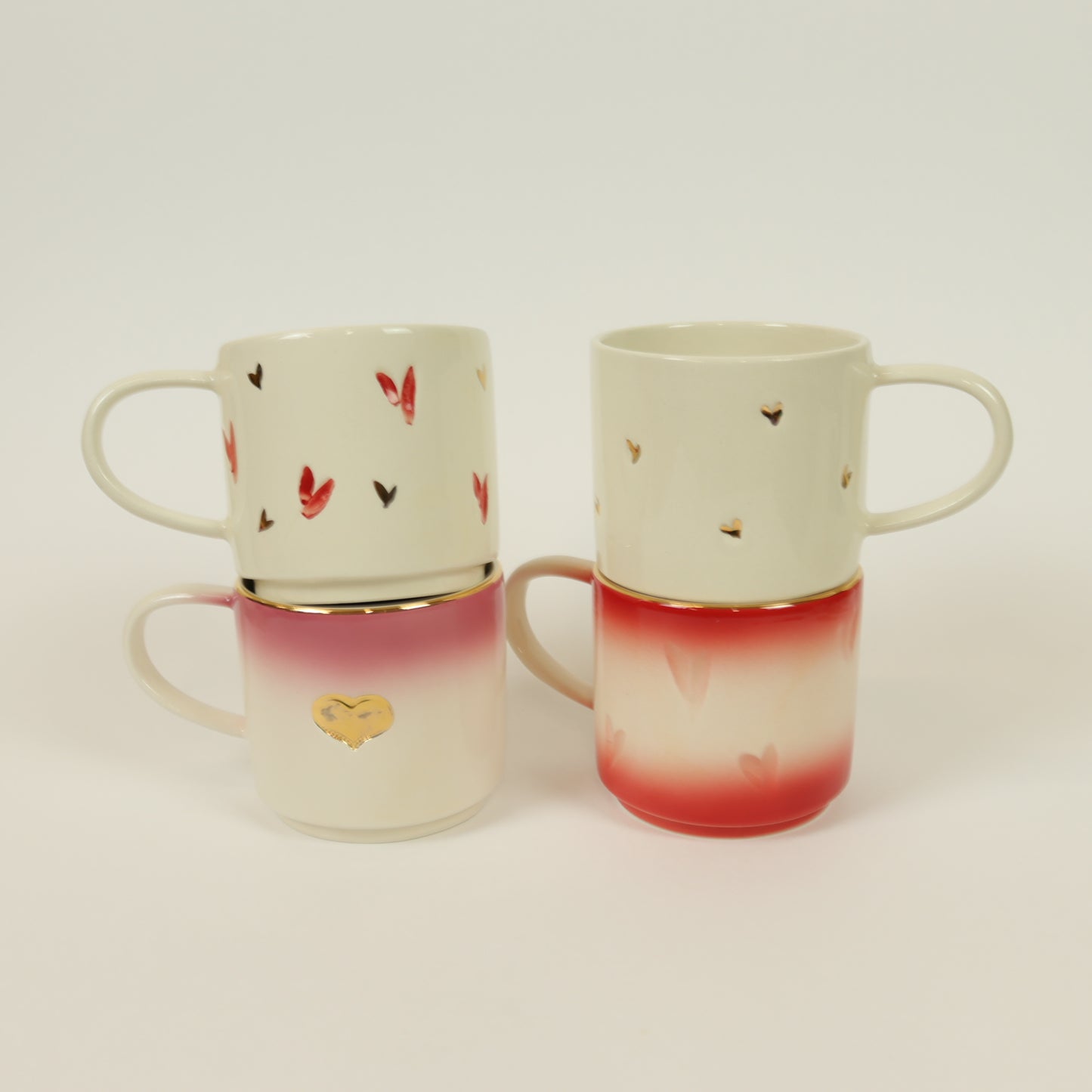 caneca corações 707