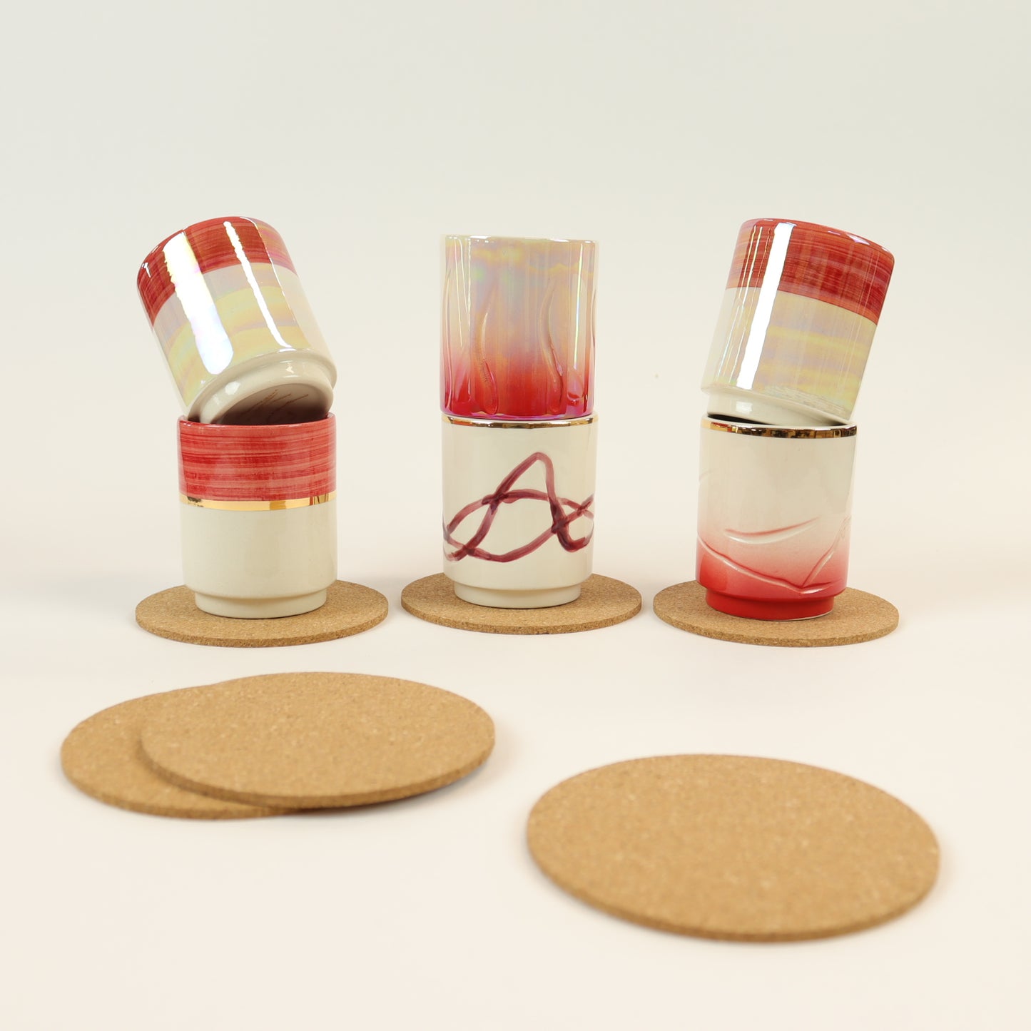 Conjunto 6 Chávenas de Café C026