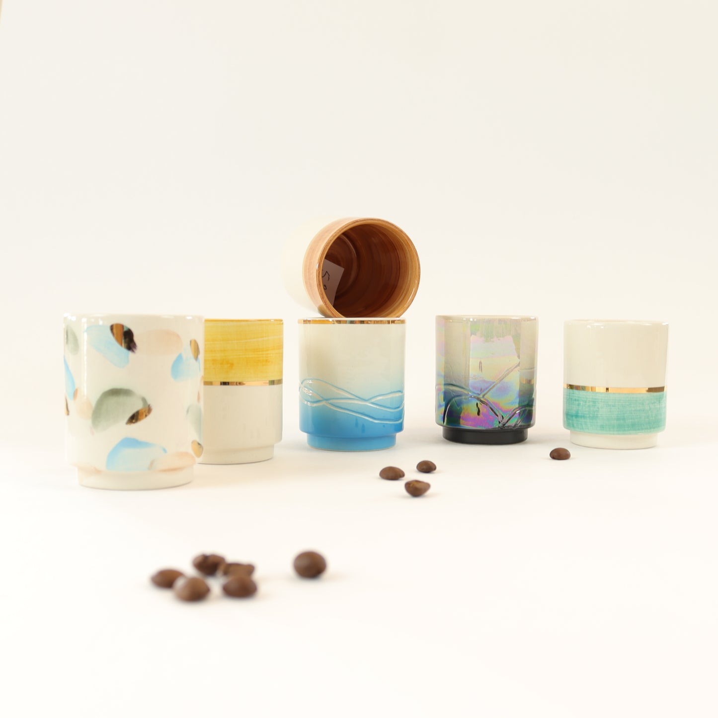 Juego de 6 tazas de café C052