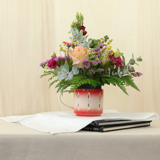 taza flores 700