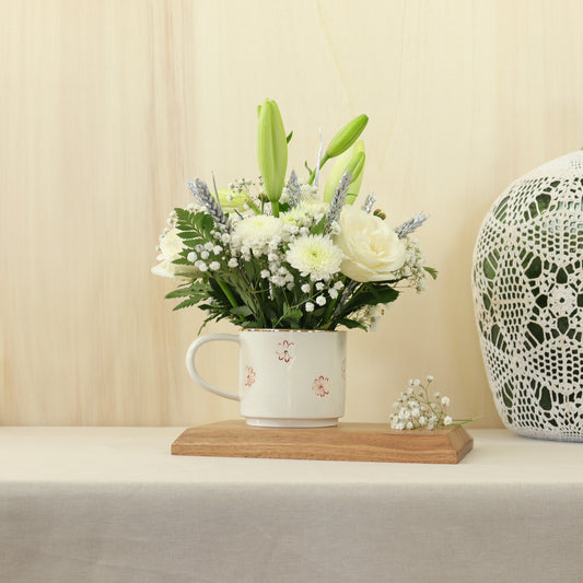 caneca flores 285