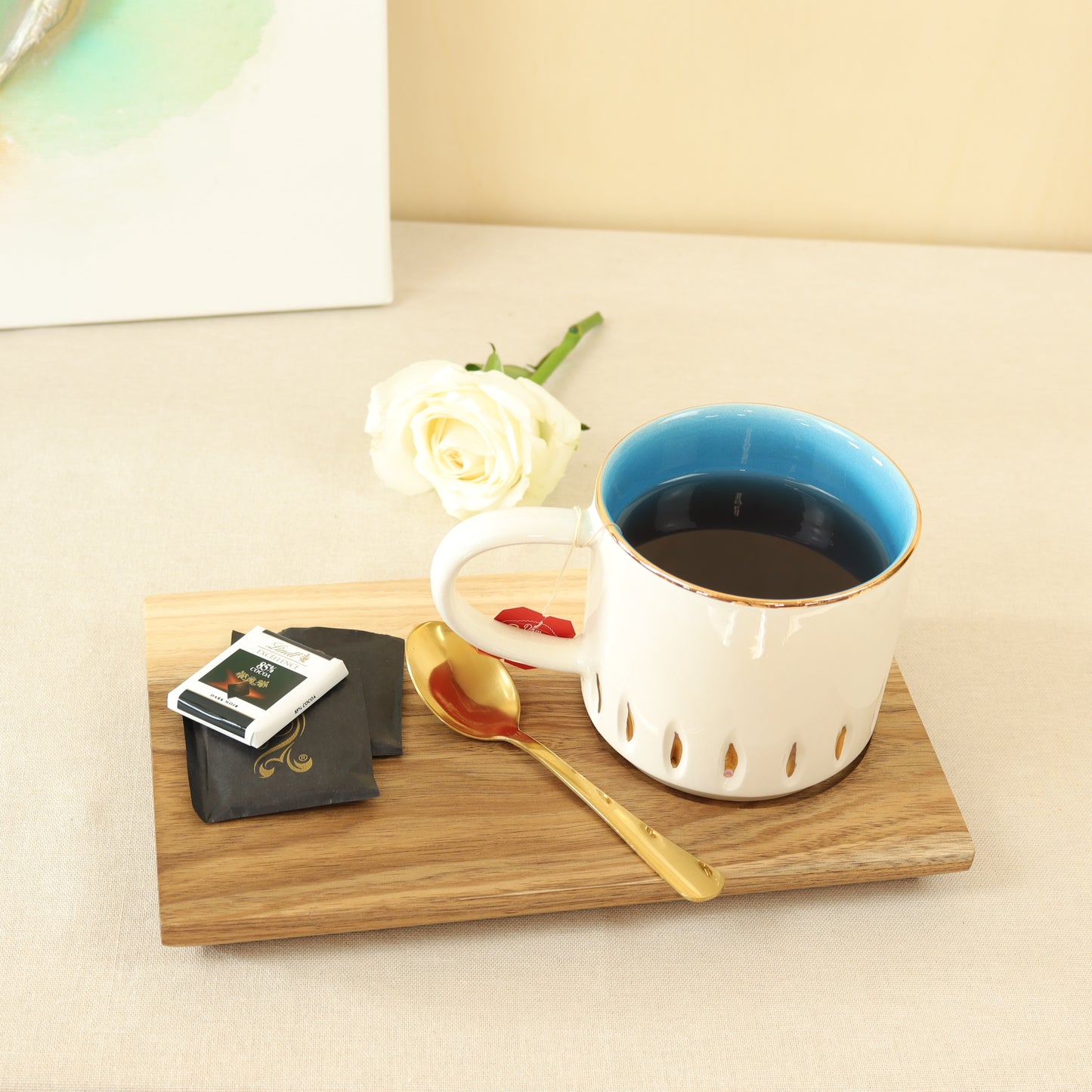 caneca floral 673