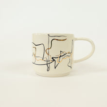 Carregar imagem no visualizador da galeria, caneca abstrato preto 581
