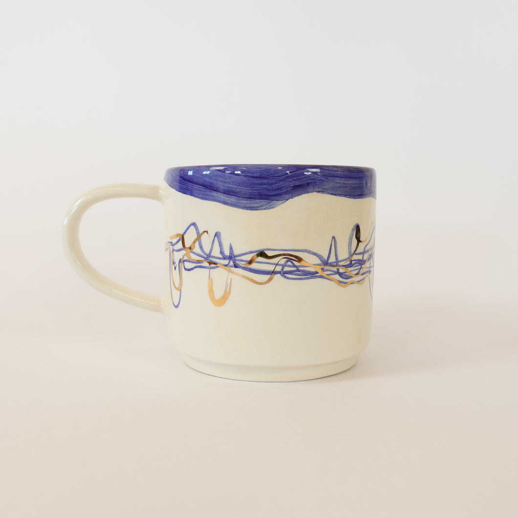 caneca azul 466