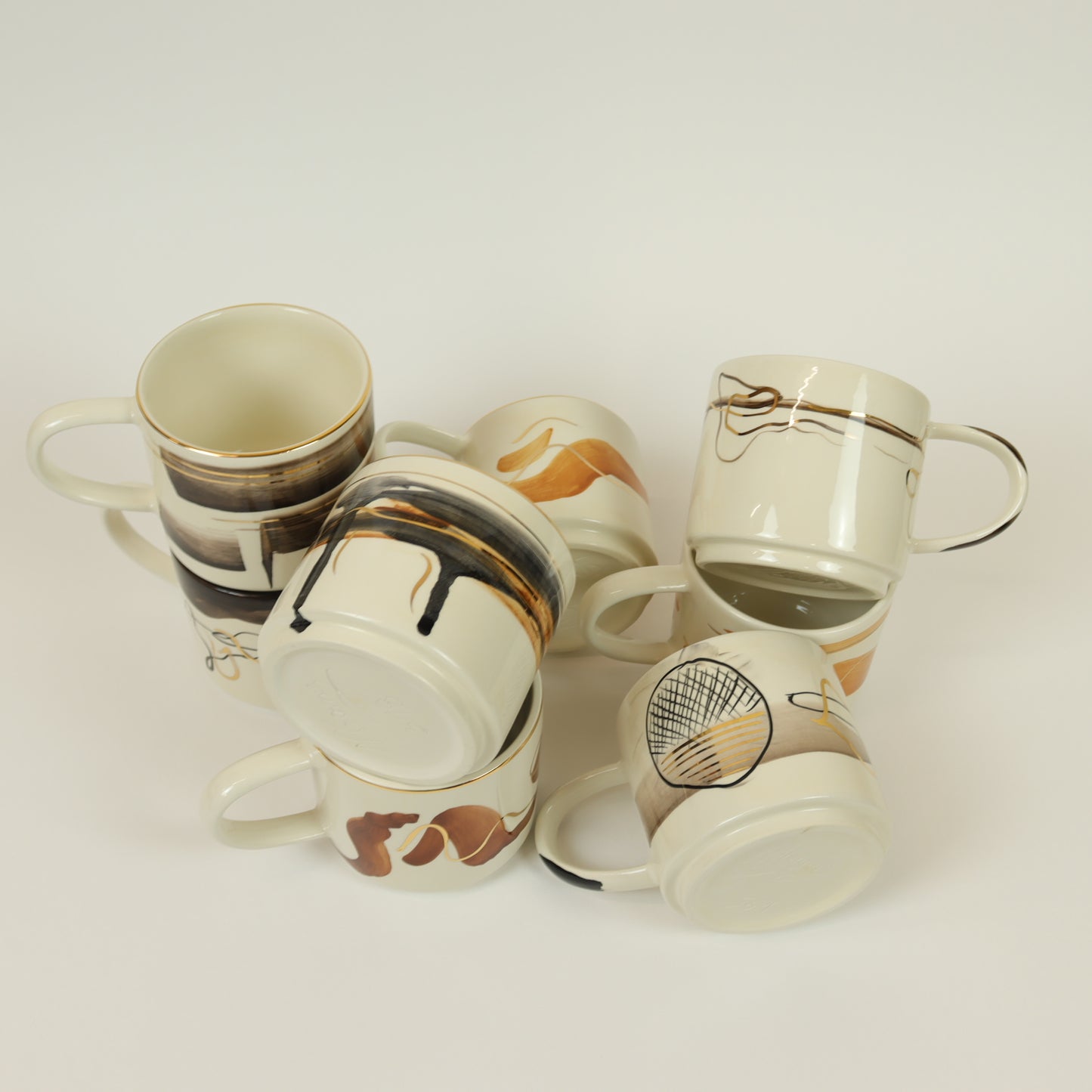 caneca castanho 607