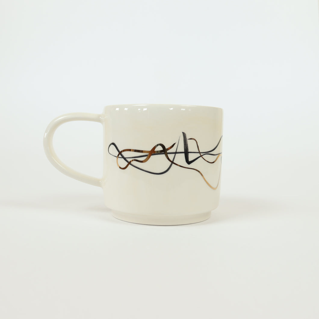 caneca abstrato preto 638