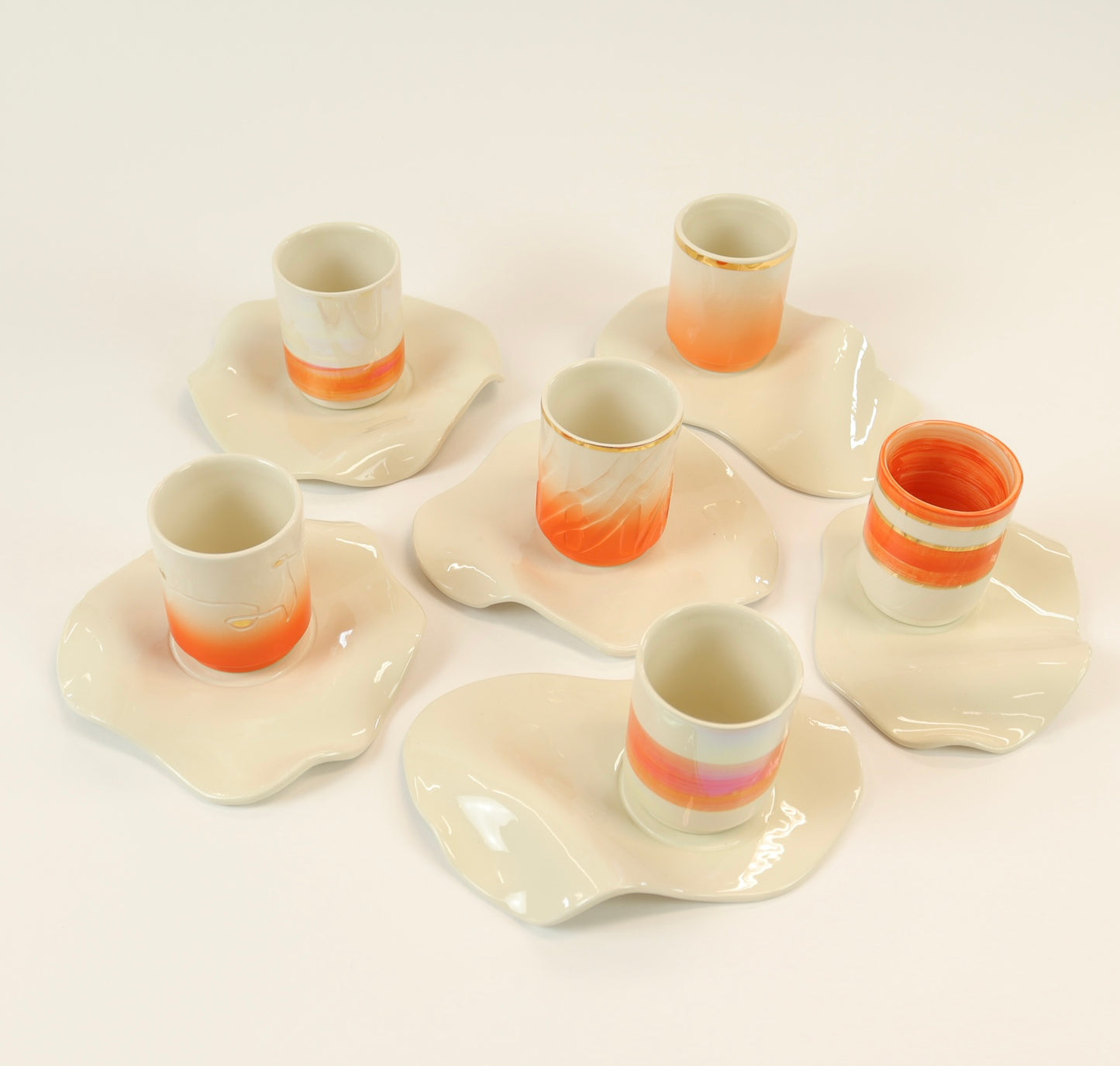 Conjunto 6 Chávenas de Café C086