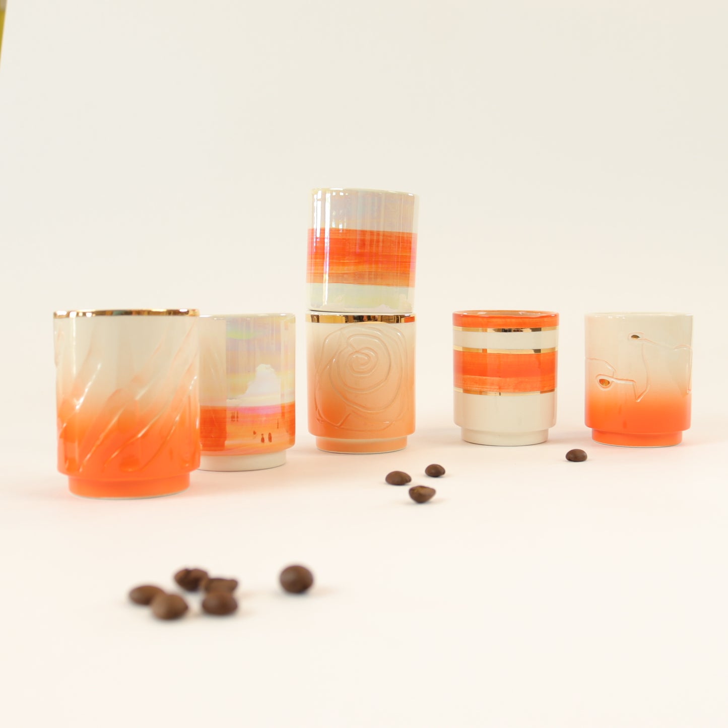 Conjunto 6 Chávenas de Café C086
